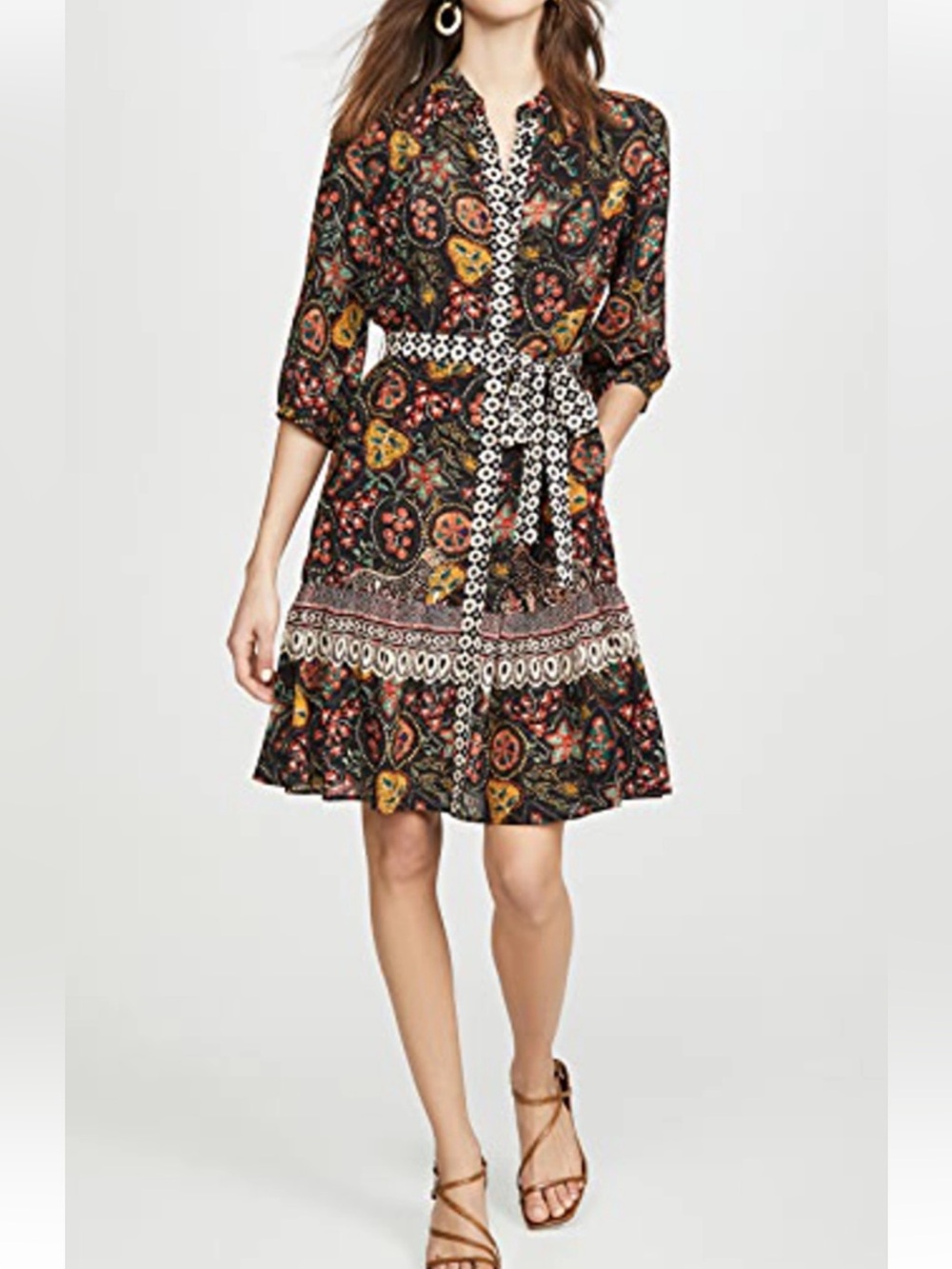 Saloni Tyra 100% Silk Dress Size 10